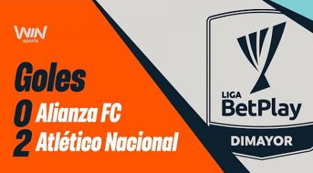 Alianza FC vs. Nacional (goles) | Liga BetPlay Dimayor 2024- 2 | Fecha 1