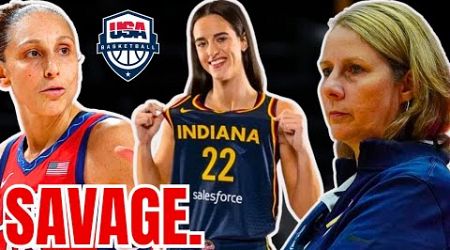 Sports Fans CRUSH Cheryl Reeve after Caitlin Clark Sets WNBA Assist Record Over Team USA SNUB!