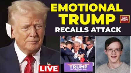 LIVE: Donald Trump Recounts Assassination Attempt | Trump Speech LIVE | International News LIVE