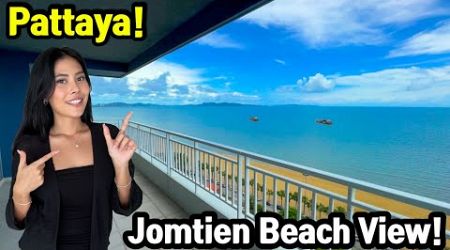 Stunning Panoramic Seaview!! Pattaya Beautiful Beachfront Condo 152SQM unit with Large Balcony