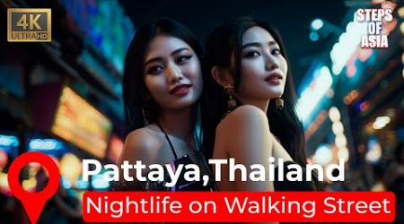 Pattaya Thailand Nightlife 4K: Best Moments on Walking Street