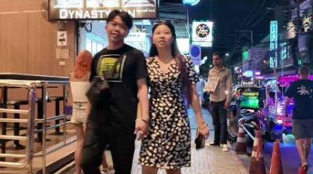 [4k] Beach Road Pattaya 2024! A Lot of Boom Boom Freelancers Waiting!