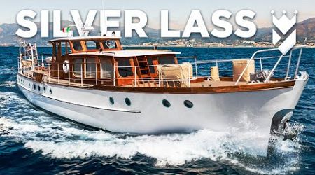 SILVER LASS - A slice of yachting history for sale!