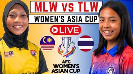 Malaysia Women vs Thailand Women live | Women&#39;s Asia Cup Live | ML W vs TL W live match today
