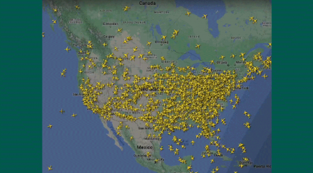 Watch Air Traffic Disintegrate In Real Time From The CrowdStrike Outage