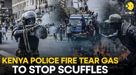 Kenya Protest LIVE: Pro vs anti-government clash in Nairobi; police fire tear-gas shells | WION LIVE