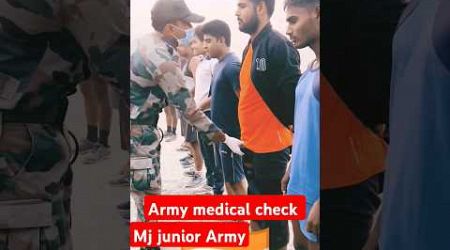 Agniveer medical check up video #viralvideo #ytshorts #shorts #army