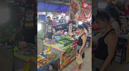 Thai Street Food Market of Pattaya City in Thailand #shorts #pattaya #thailand #thai #asia #travel