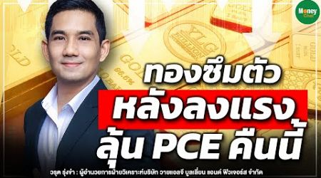 ทองซึมตัว หลังลงแรง ลุ้น PCE คืนนี้ - Money Chat Thailand | วรุต รุ่งขำ