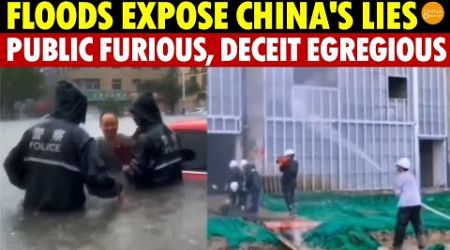 Following the Floods, China’s Government’s Fake Actions Enrage the Public: The Lies Are Egregious