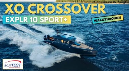 2024 XO Boats EXPLR 10 Sport+ &quot;Walkthrough&quot; | BoatTEST Review