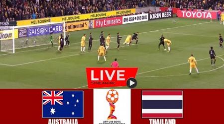 LIVE : Australia U19 vs Thailand U19 | AFF Championship U19 | Full Match Today