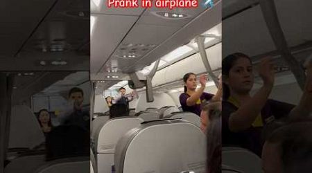 Is this right?? #delhiprank #flight #funny #travel #comedy #youtubereels #yourubeshorts #airhostess