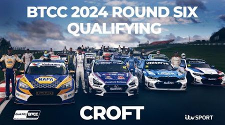 BTCC 2024 Round 6 Qualifying Croft #BTCC | ITV Sport