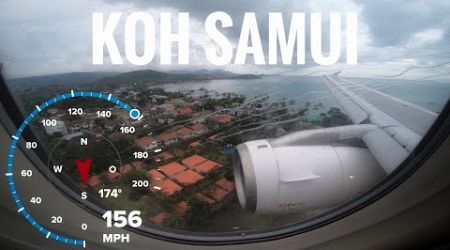 mph Landing in Koh Samui Airbus A319-100 Bangkok Airways - Thailand, Samui Airport - USM