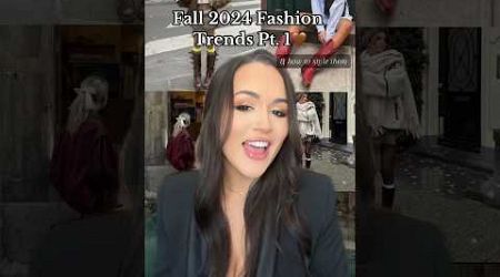 Fall 2024 Fashion trends #fashiontrends #fallfashion #fall2024 #fashiontreds2024 #style #outfit