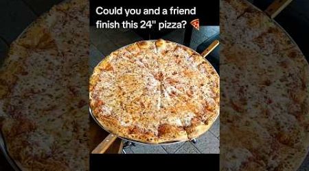 Is the 24&quot; Pizza Challenge in Phoenix Big Enough? #foodies #pizza #travel #asmr