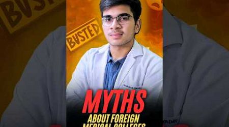 Foreign Medical Education Myths: The Real Truth 