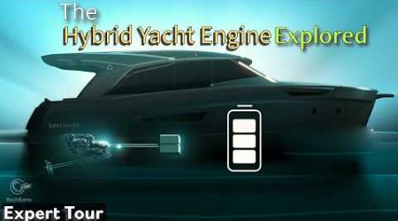 Inside A High-Tech Hybrid Yacht Engine Room