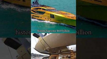 World&#39;s most expensive yacht #boat #expensive #yacht #money #rich