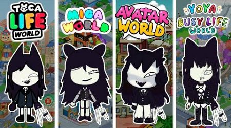 Fundamental Paper Education | Miss Circle FPE Toca Boca vs Avatar World vs Miga World vs Yoya World