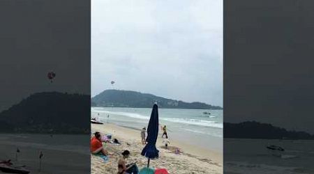 Phuket Patong Beach #shorts #travel #beach #thailand #patongbeach #paragliding