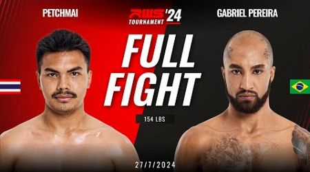 Full Fight l Petchmai Sor.Kor. Lekwattana vs Gabriel Pereira Phuket Fight Club I RWS