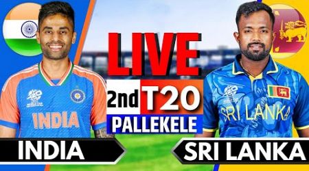 India vs Sri Lanka, 2nd T20 | Live Cricket Match Today | IND vs SL Live Match Today | IND vs SL