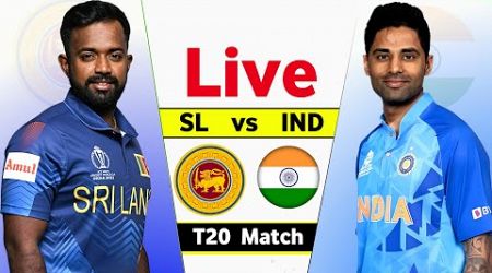 IND vs SL Live T20 Match | India vs Sri Lanka Live 1st Match Score &amp; Commentary