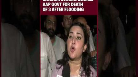 Delhi Coaching Centre | BJP MP Bansuri Swaraj Blames AAP Government For Death Of 3 After Flooding