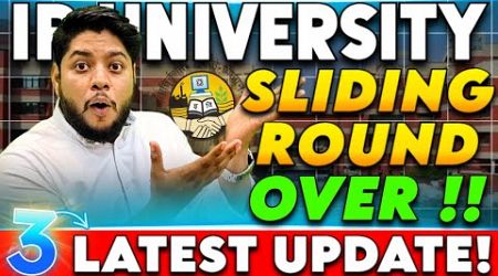 IP University Sliding Round OVER 