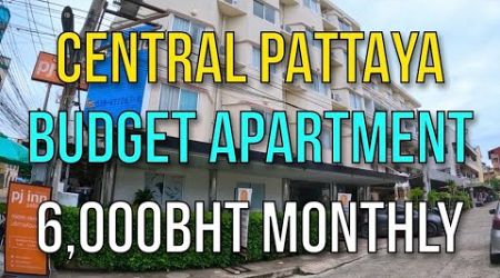 GOOD VALUE BUDGET APARTMENT NEXT TO CENTRAL PATTAYA ROAD REVIEW - 6,000BHT MONTHLY - PJ Inn