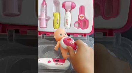 Satisfying with Unboxing &amp; Review Super Cute Pink Medical Kit Doctor Set/Asmrtoys