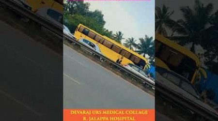 Devaraj urs Medical College Kolar New Volvo 9600 #college #bus