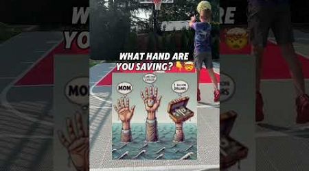 WHAT HAND ARE YOU SAVING? 