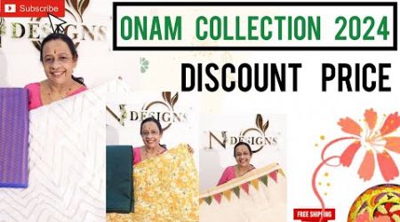 Onam 2024 Trends/ Discount Price/ Mix &amp; Match Collections/ Free shipping/# 158