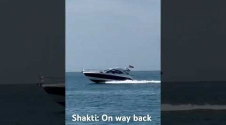 Shakti: #sailingshaktisportscruiserboating #boating # motorboat #yachts: #boats