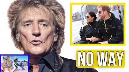 Rod Stewart Declines Harry and Meghan&#39;s Lavish Yacht Invitation in Sardinia – Find Out Why!