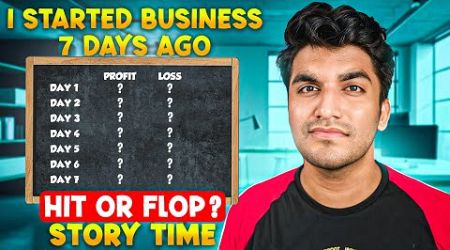 I started a Tech Business 7 days ago - Hit or Flop? (Storytime)