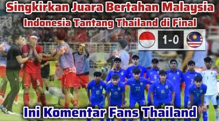 Komentar Fans Thailand Melihat Indonesia Kalahkan Malaysia dan Menantang Thailand di Final AFF U19
