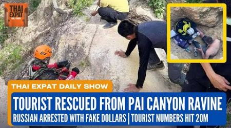 Thai News: Tourist Rescued from Ravine, Russian Arrested in Phuket