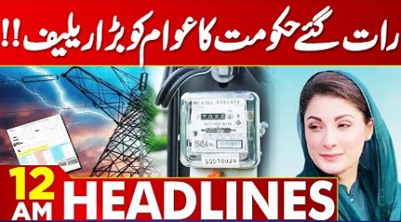 Punjab Government Big Decision | Lahore News Headlines 12 AM | 29 July 24