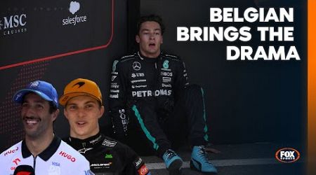 ‘Heartbreaking’ F1 twist as star stripped of win; Piastri second after near-disaster | Belgium GP 