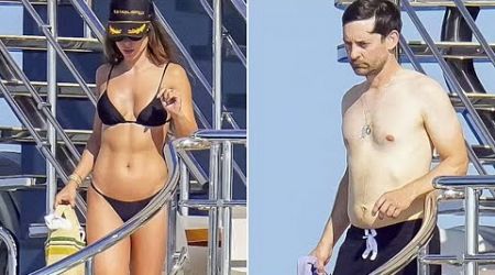 Tobey Maguire’s Yacht Romance in St-Tropez