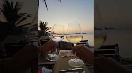 #sunset #seaview #vines #drink #islandvibes #beachvibes #samui #samui2024 #thailand2024