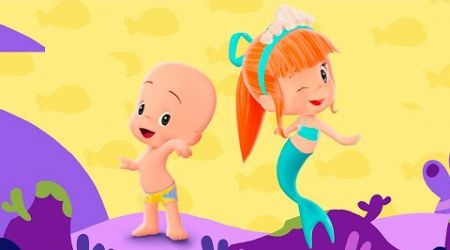 Swimming Dance | Pet Song | Cleo &amp; Cuquin | Kids Education