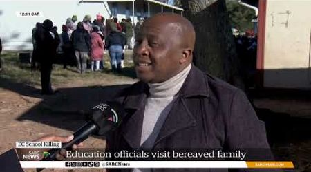 EC School Killing | Education officials visit Rocklands High School: Mbulelo Mpupu
