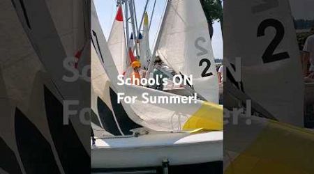 School&#39;s ON For Summer! #wayzata #sailing #sailingvideo #yachting