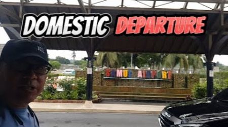 DAY #5 WALKING AROUND @DOMESTIC DEPARTURE IN SAMUI AIRPORT 28-7-2024