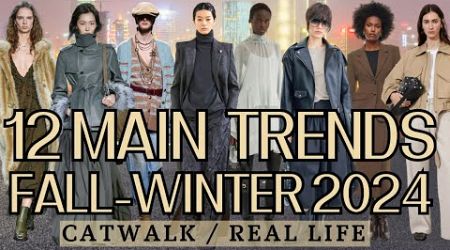 12 Main Fashion Trends for Fall-Winter 2024